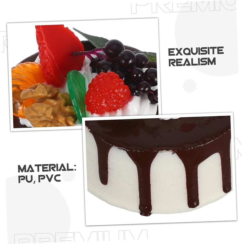 Fake Cake Model For Wedding Party Decor Tabletop Display Photo Prop - Image 3